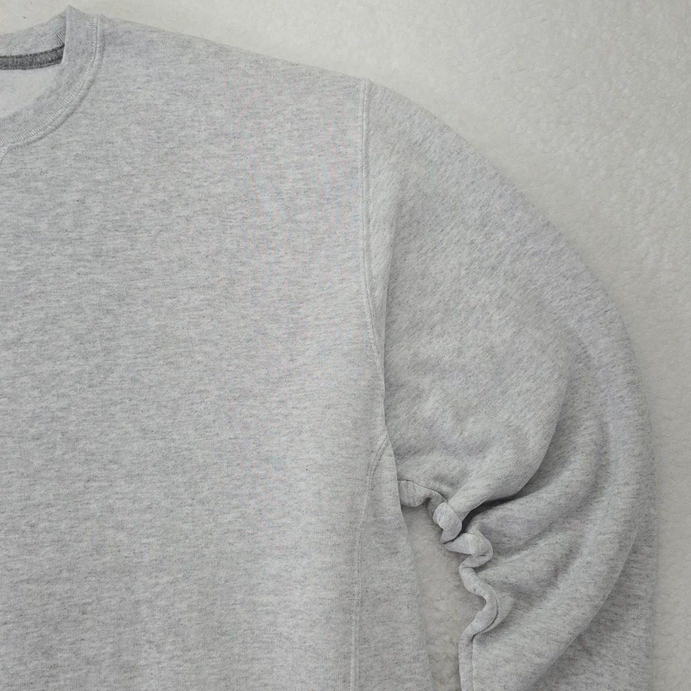 Vtg Russell Athletic Mens XXL Heather Gray Crewneck Fleece Sweatshirt Pullover - Picture 9 of 12
